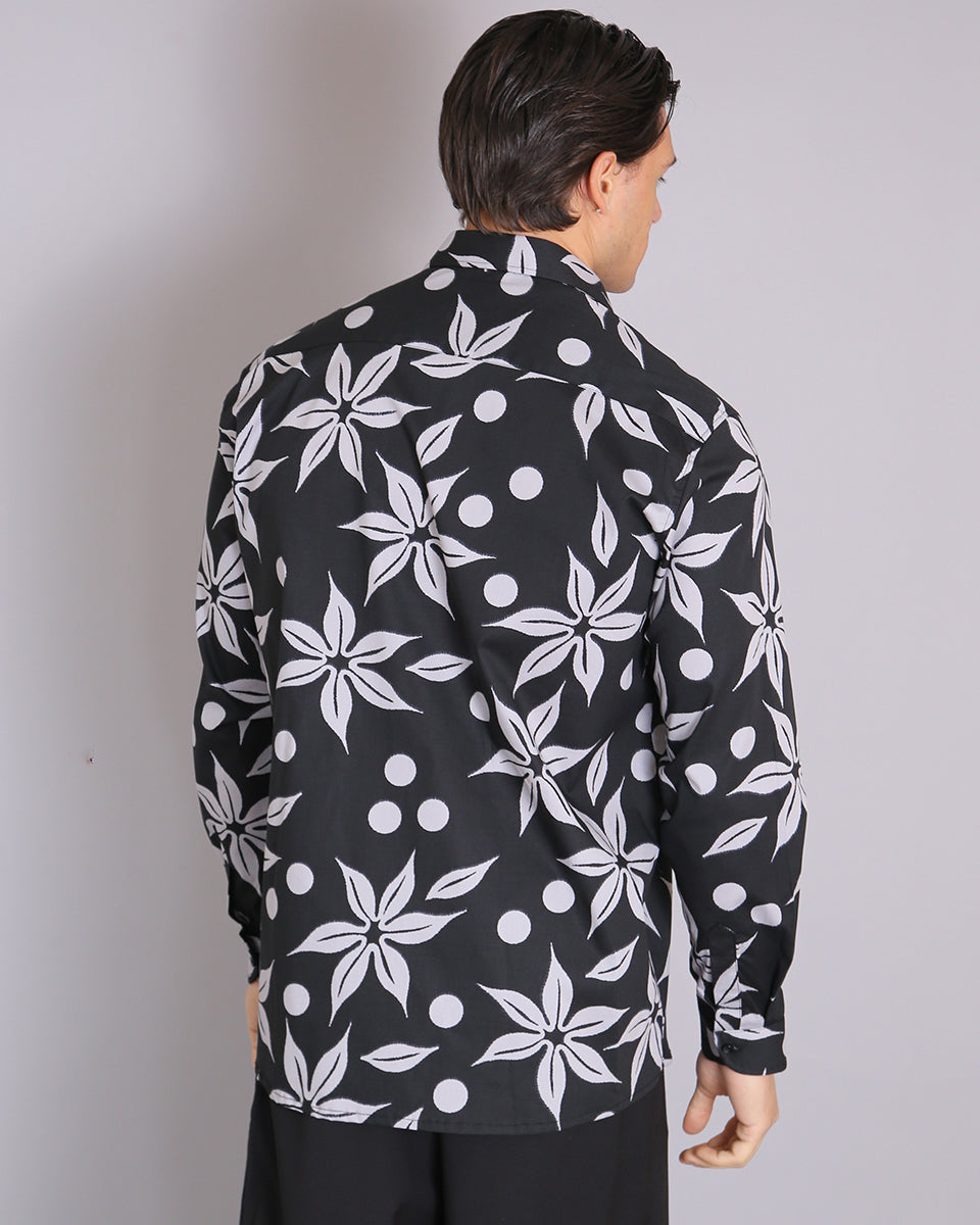 Msm Studio Camicia Oversize a fiori