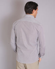 Msm Studio Camicia Sartoriale Rigata