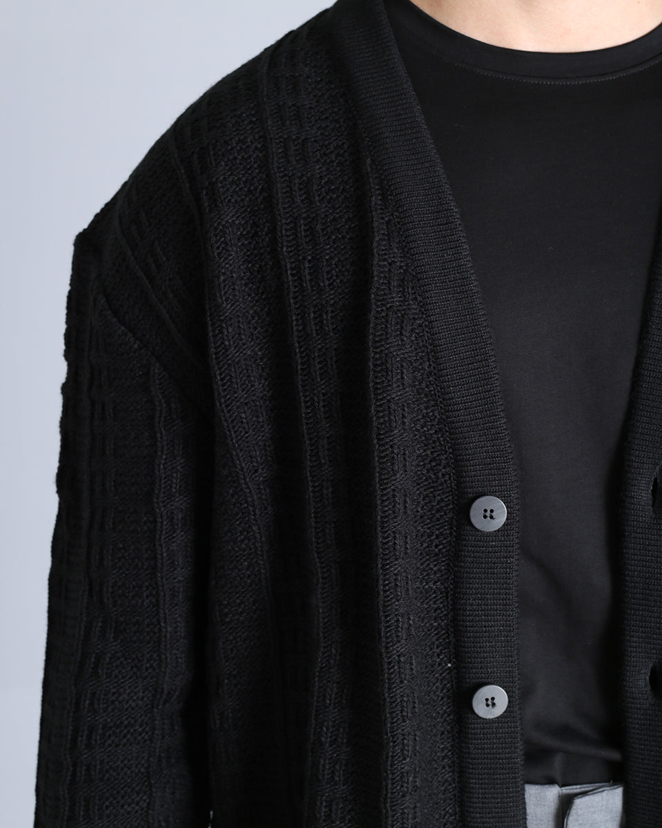 Slim Fit Cardigan in Thread