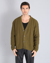 Cardigan con trama