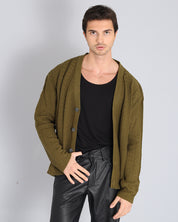 Cardigan con trama