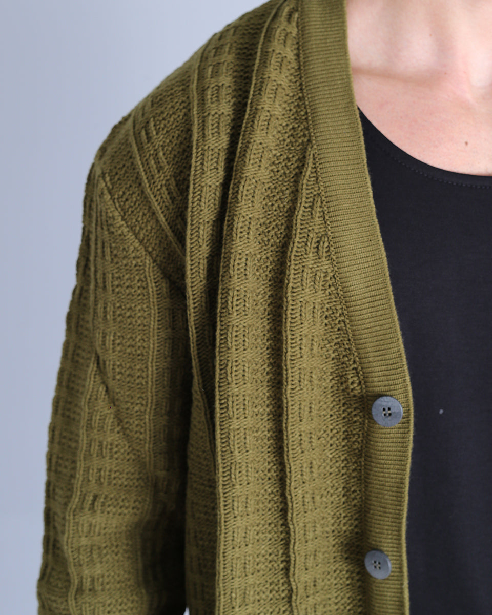 Cardigan con trama