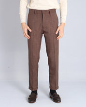 Structured Tailored Pants Flamed 