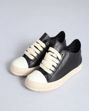 Sneakers Nera High Quality in pelle