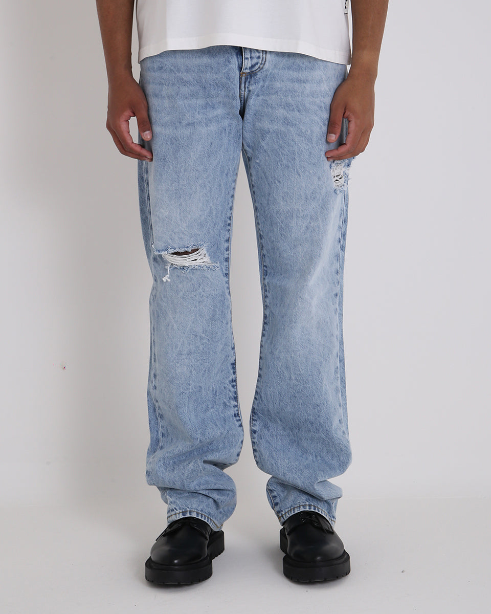 Msm Studio Denim Flare fit with rips 