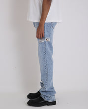 Msm Studio Denim Flare fit with rips 