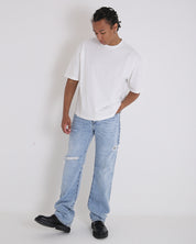 Msm Studio Denim Flare fit with rips 