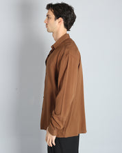 Msm Studio Solid Color Viscose Shirt 