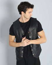 Msm Leather Sleeveless 