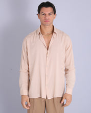 Msm Studio Solid Color Viscose Shirt 