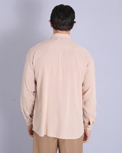 Msm Studio Solid Color Viscose Shirt 