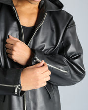 Basic Leather Jacket