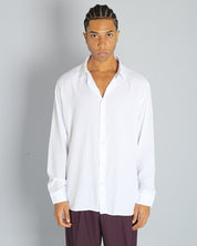 Msm Studio Solid Color Viscose Shirt 