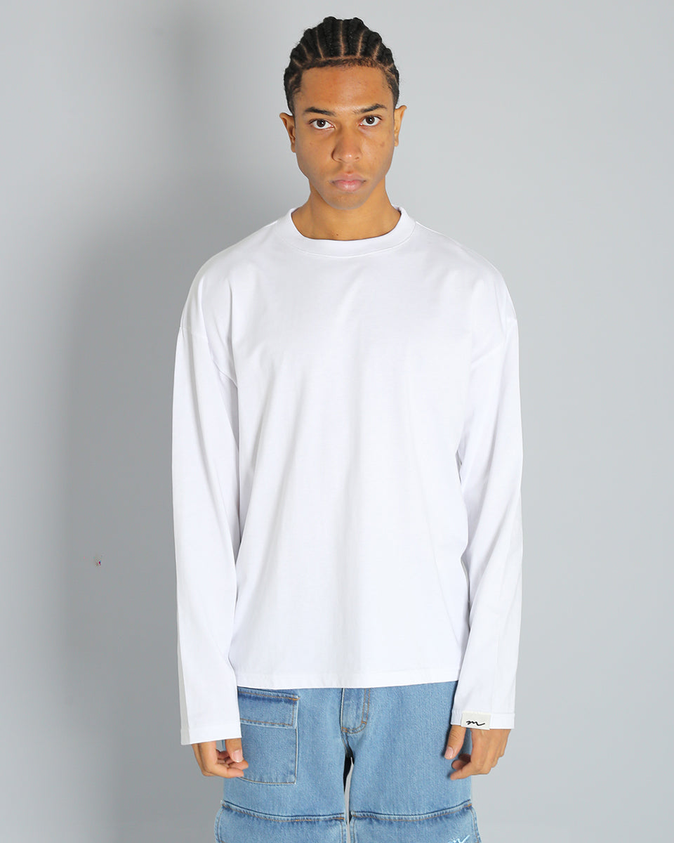 Basic Cropped Long Sleeve T-shirt