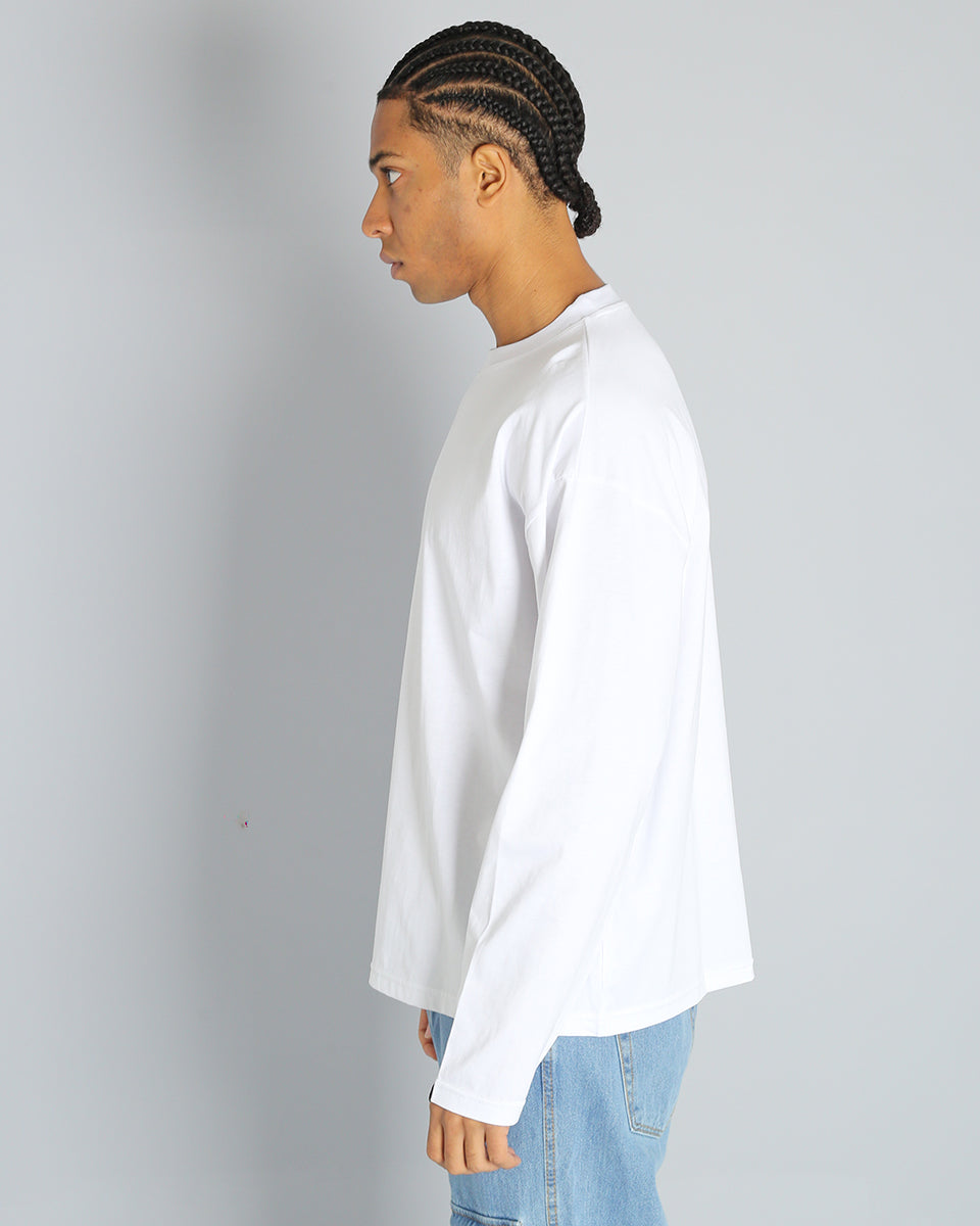 Basic Cropped Long Sleeve T-shirt