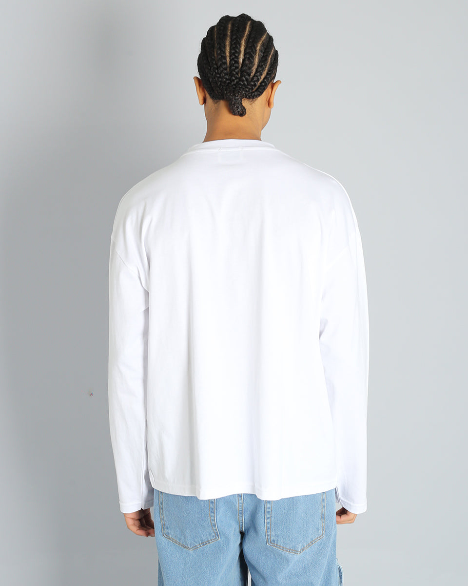 Basic Cropped Long Sleeve T-shirt