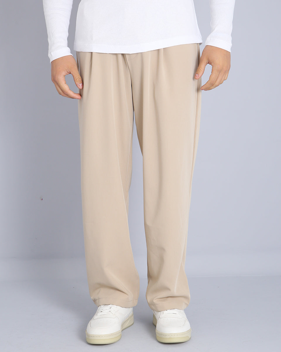 Msm Studio Wide Leg Jogger Pants 