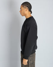 Cropped Sweatshirt with Laces