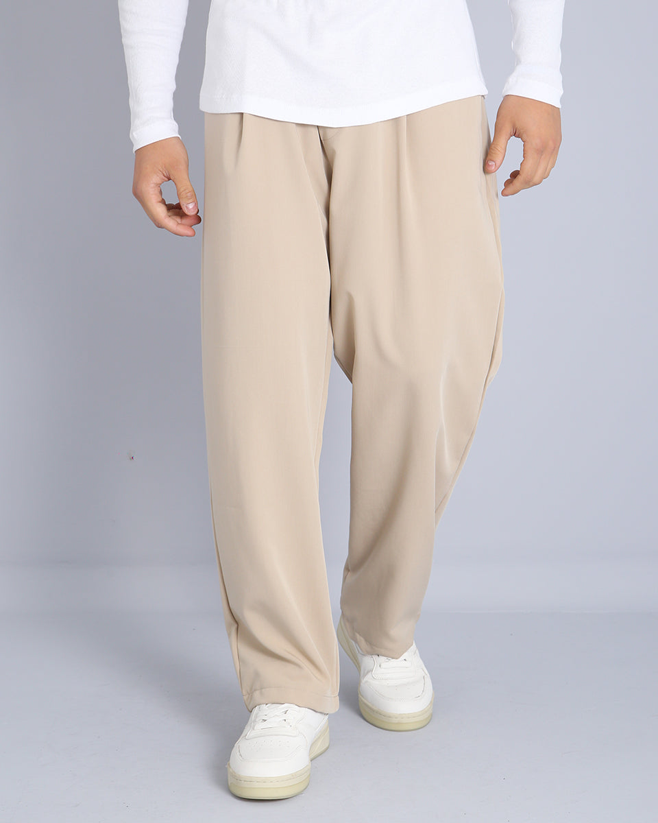 Msm Studio Wide Leg Jogger Pants 