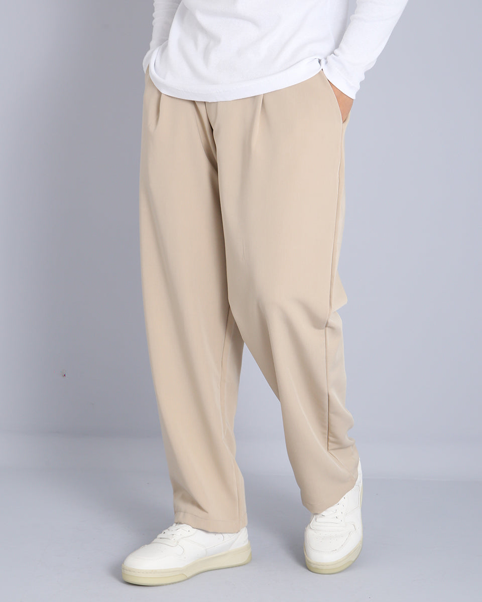 Msm Studio Wide Leg Jogger Pants 