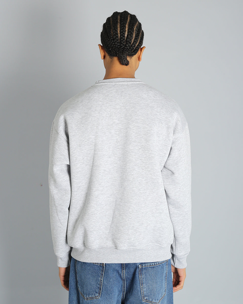 Cropped Sweatshirt with Laces