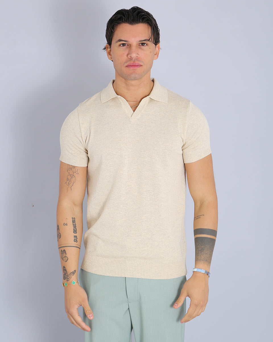 Msm Studio Polo half sleeve without buttons