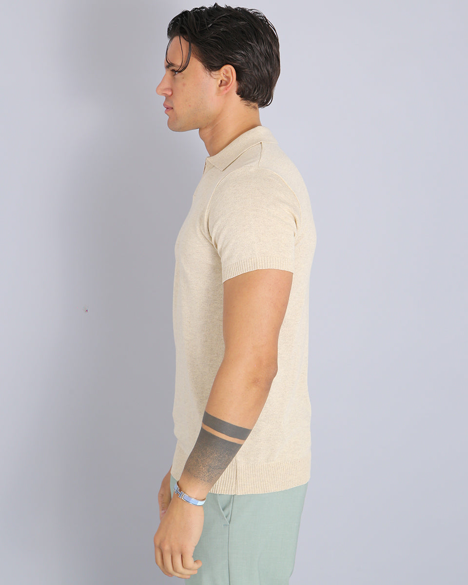 Msm Studio Polo half sleeve without buttons