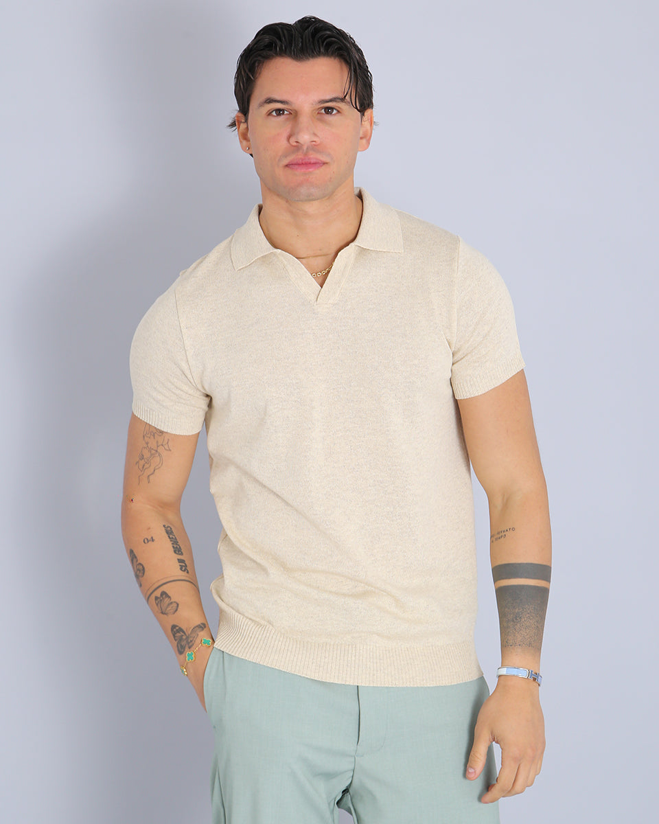 Msm Studio Polo half sleeve without buttons