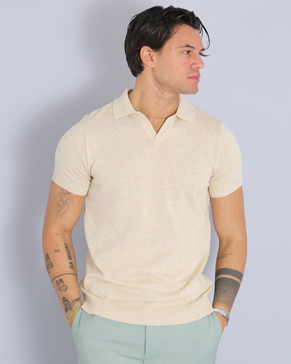 Msm Studio Polo half sleeve without buttons