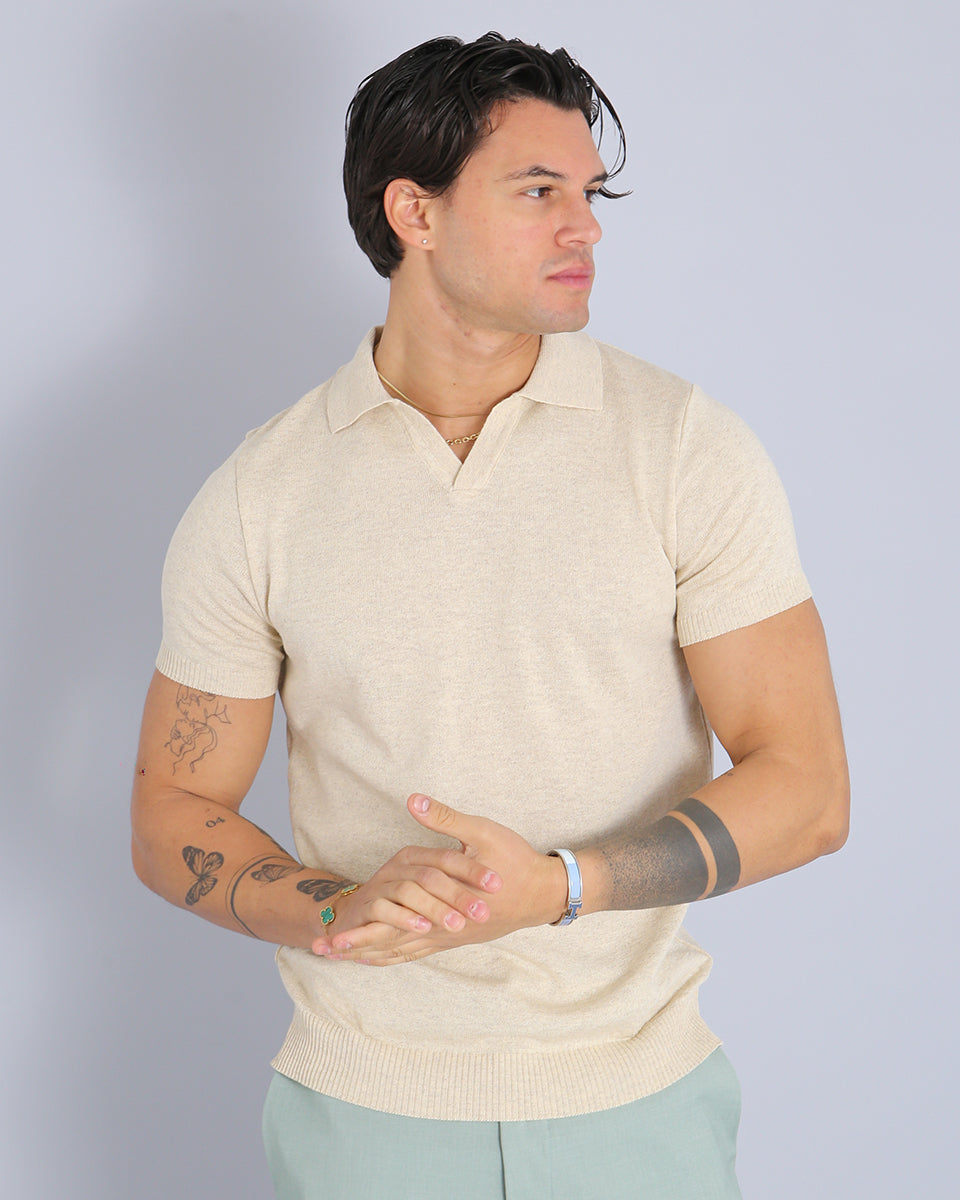 Msm Studio Polo half sleeve without buttons