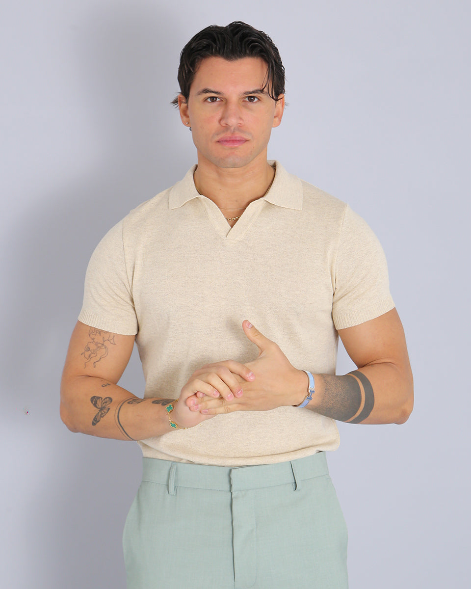 Msm Studio Polo half sleeve without buttons