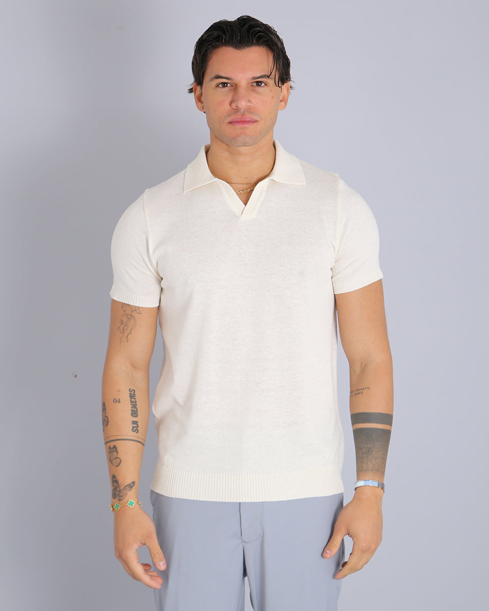 Msm Studio Polo half sleeve without buttons