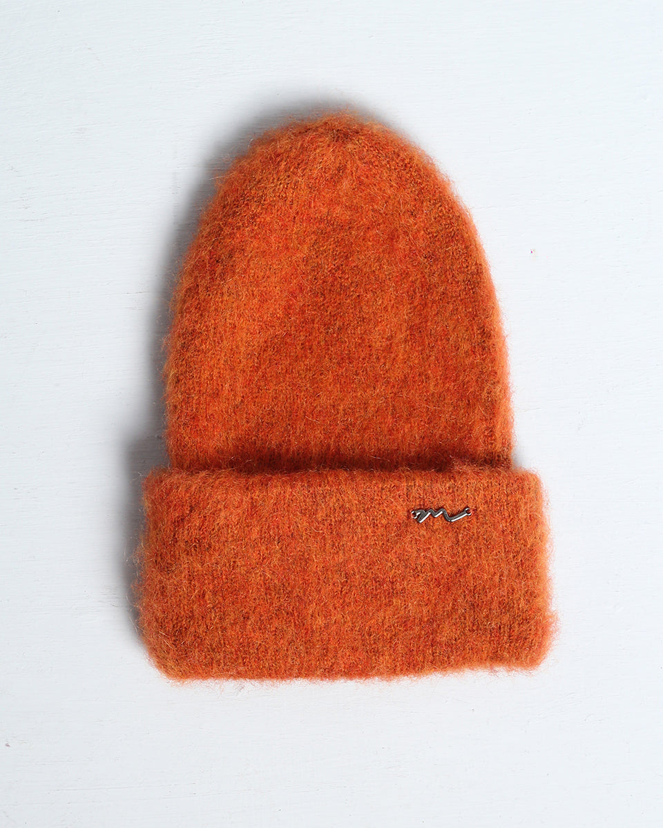 Cappello Beanie in lana Mohair