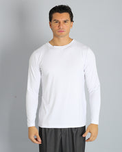 T-shirt in Viscosa manica lunga