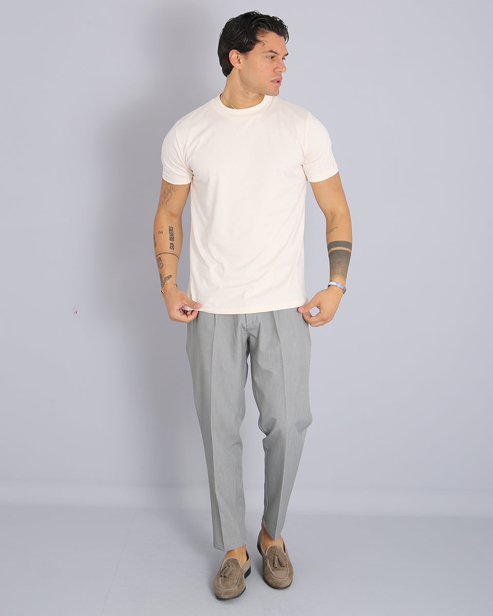 Msm Studio T-shirt Basic mezzocollo