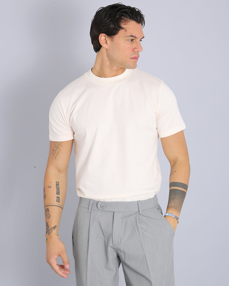 Msm Studio Basic half-neck t-shirt