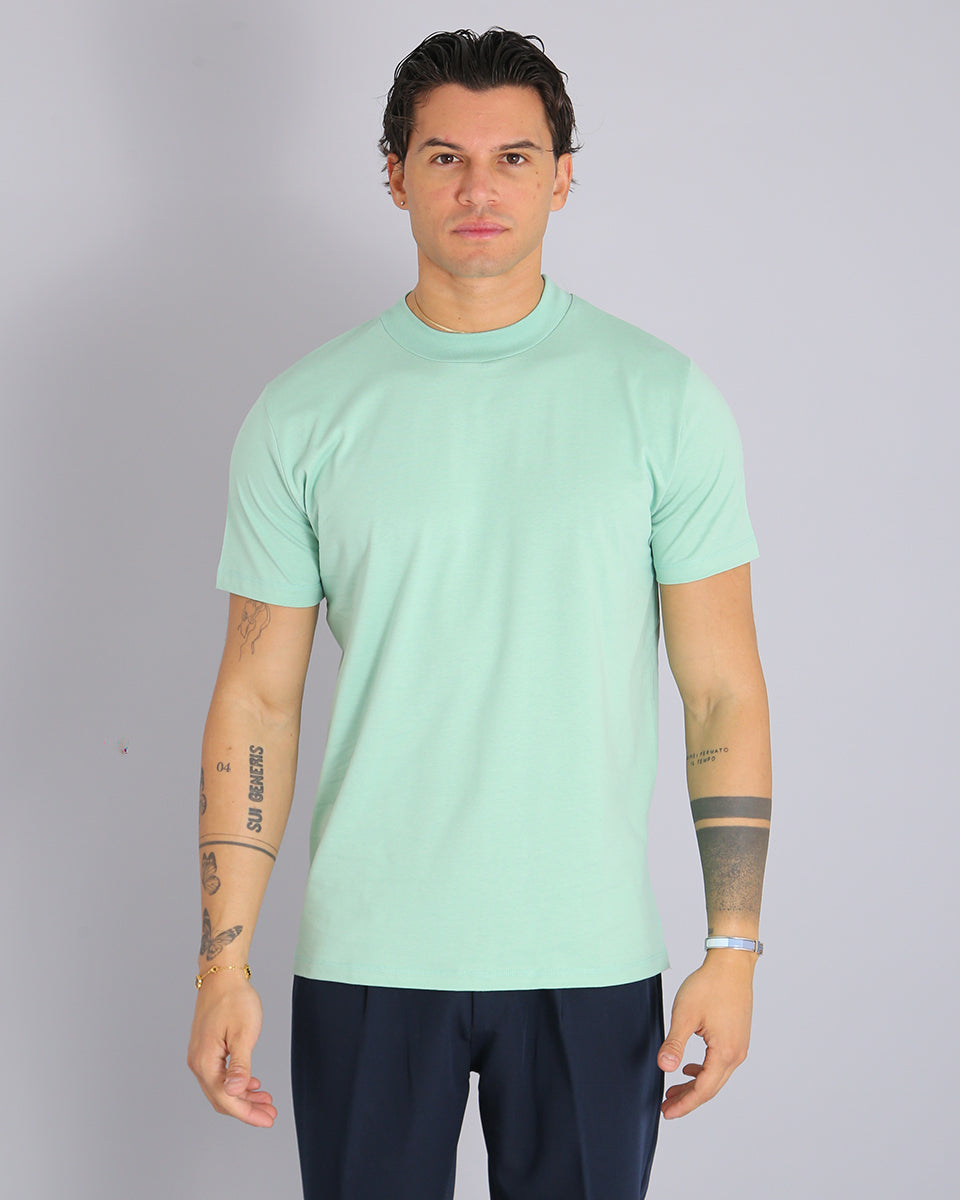 Msm Studio T-shirt Basic mezzocollo