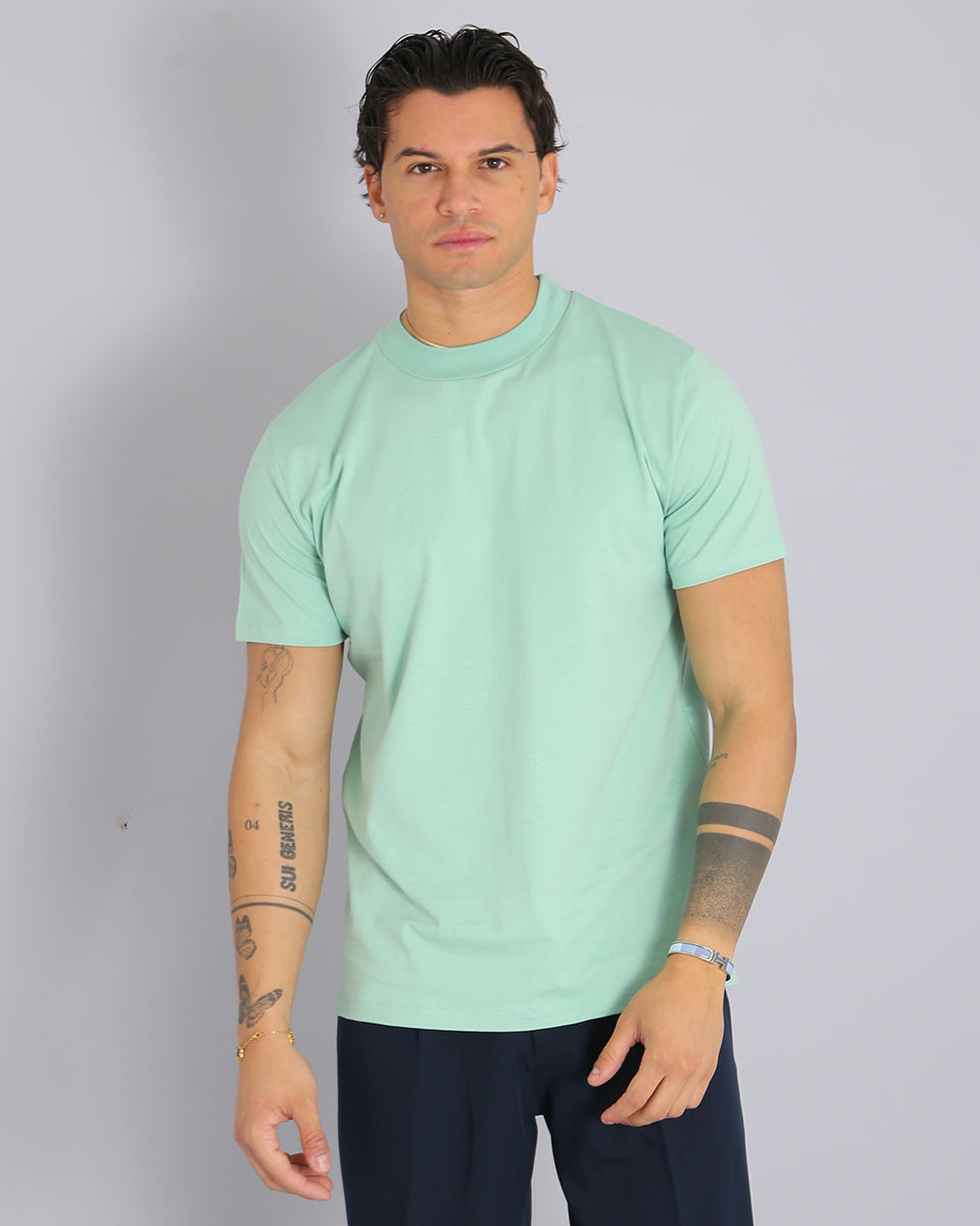 Msm Studio T-shirt Basic mezzocollo