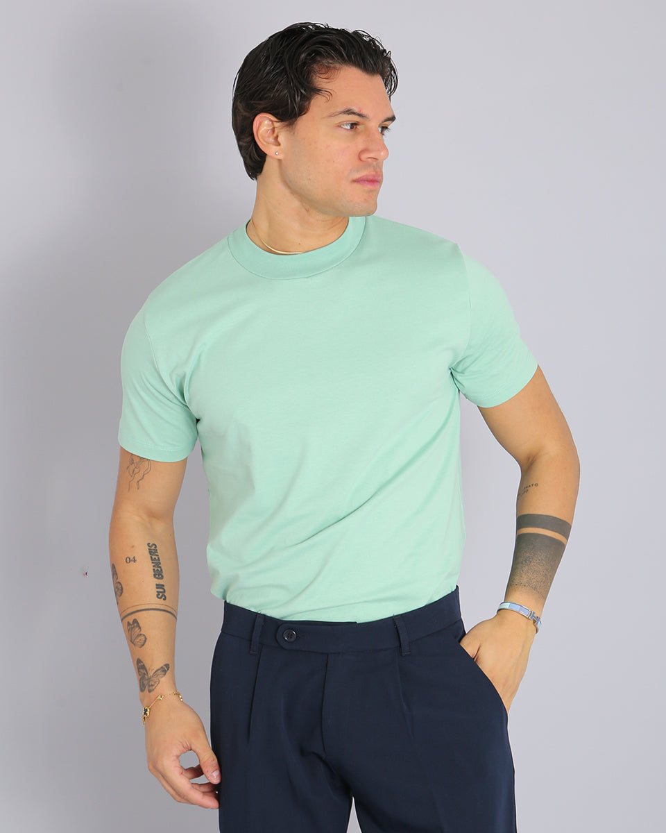 Msm Studio T-shirt Basic mezzocollo