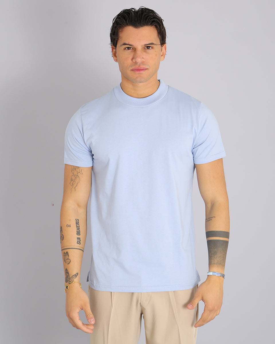 Msm Studio T-shirt Basic mezzocollo