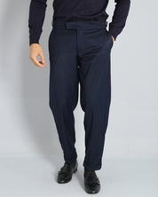 Structured Pants with Buckle 