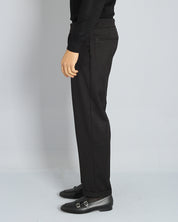 Structured Pants with Buckle 