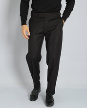 Structured Pants with Buckle 