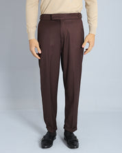 Structured Pants with Buckle 