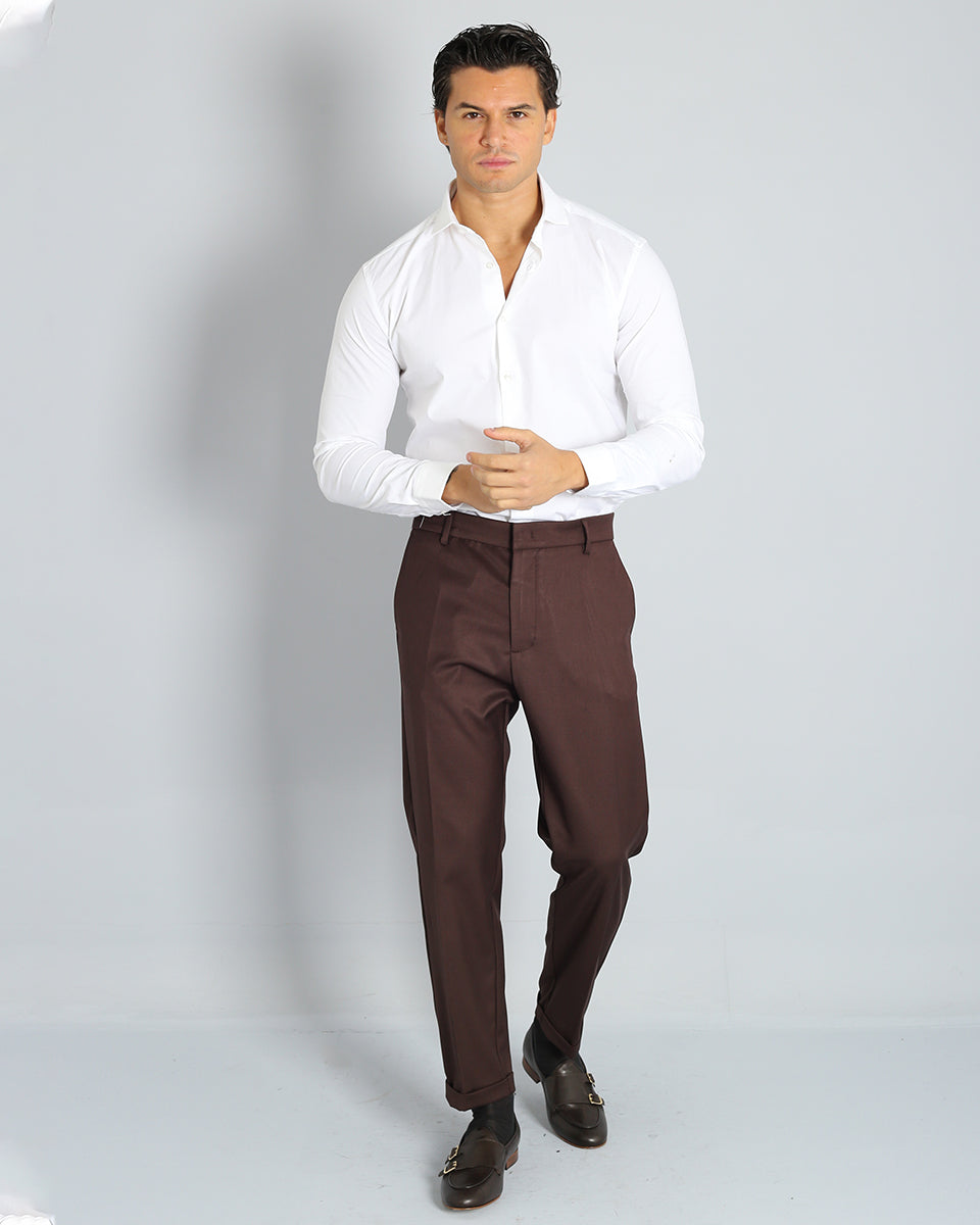 Msm Studio Structured Tailored Trousers 