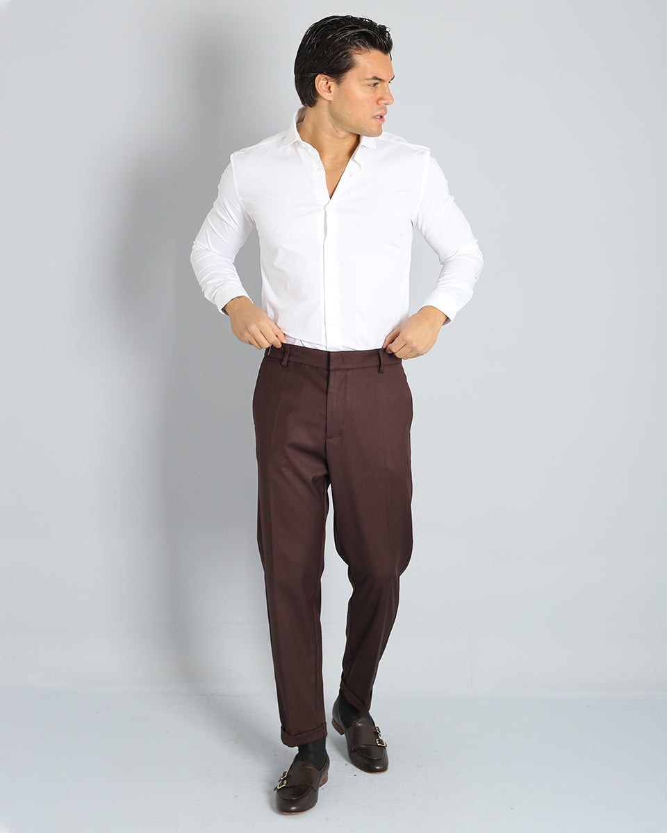 Msm Studio Structured Tailored Trousers 