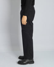 Pantalone Wide fit Cargo in panno