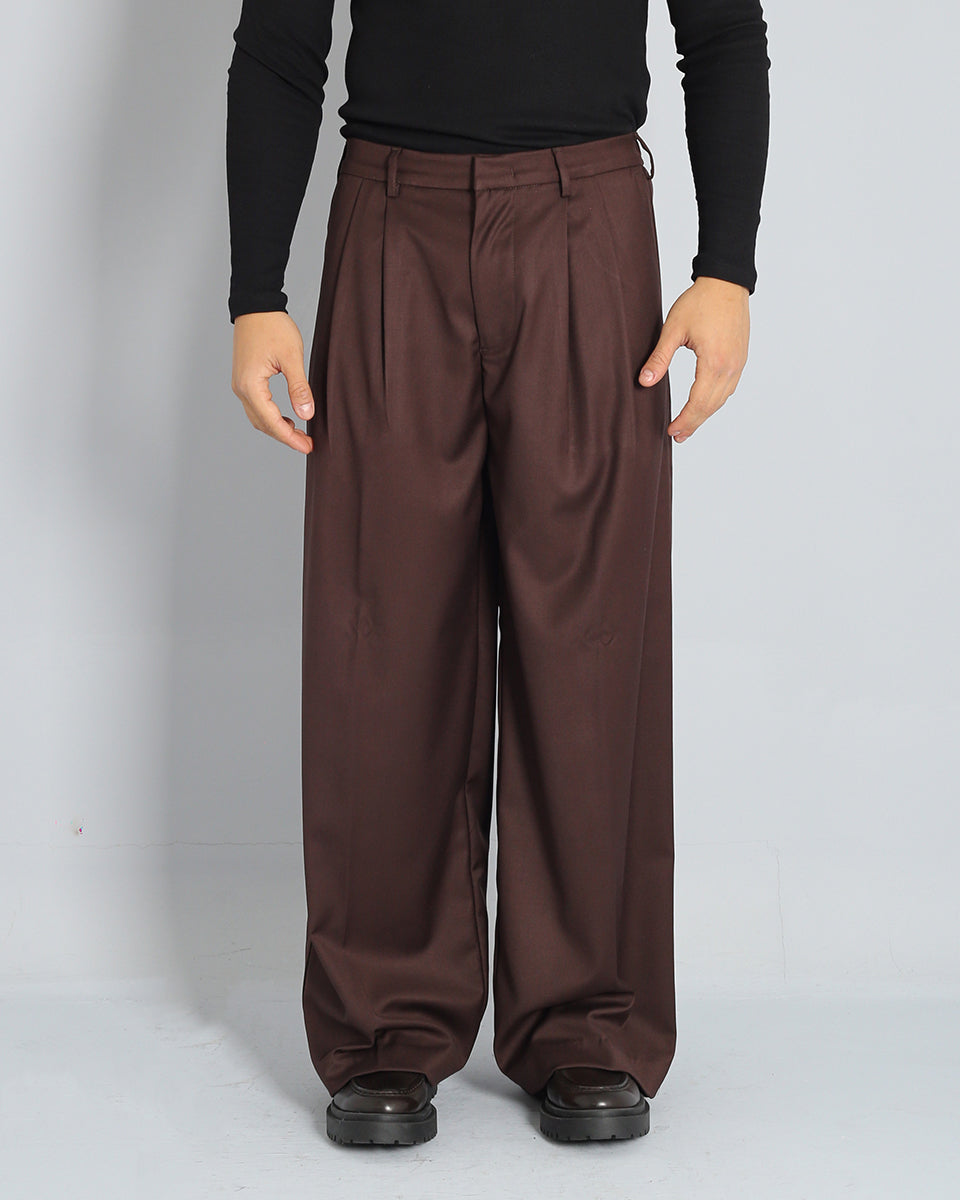 Pantalone Gamba Larga Moro