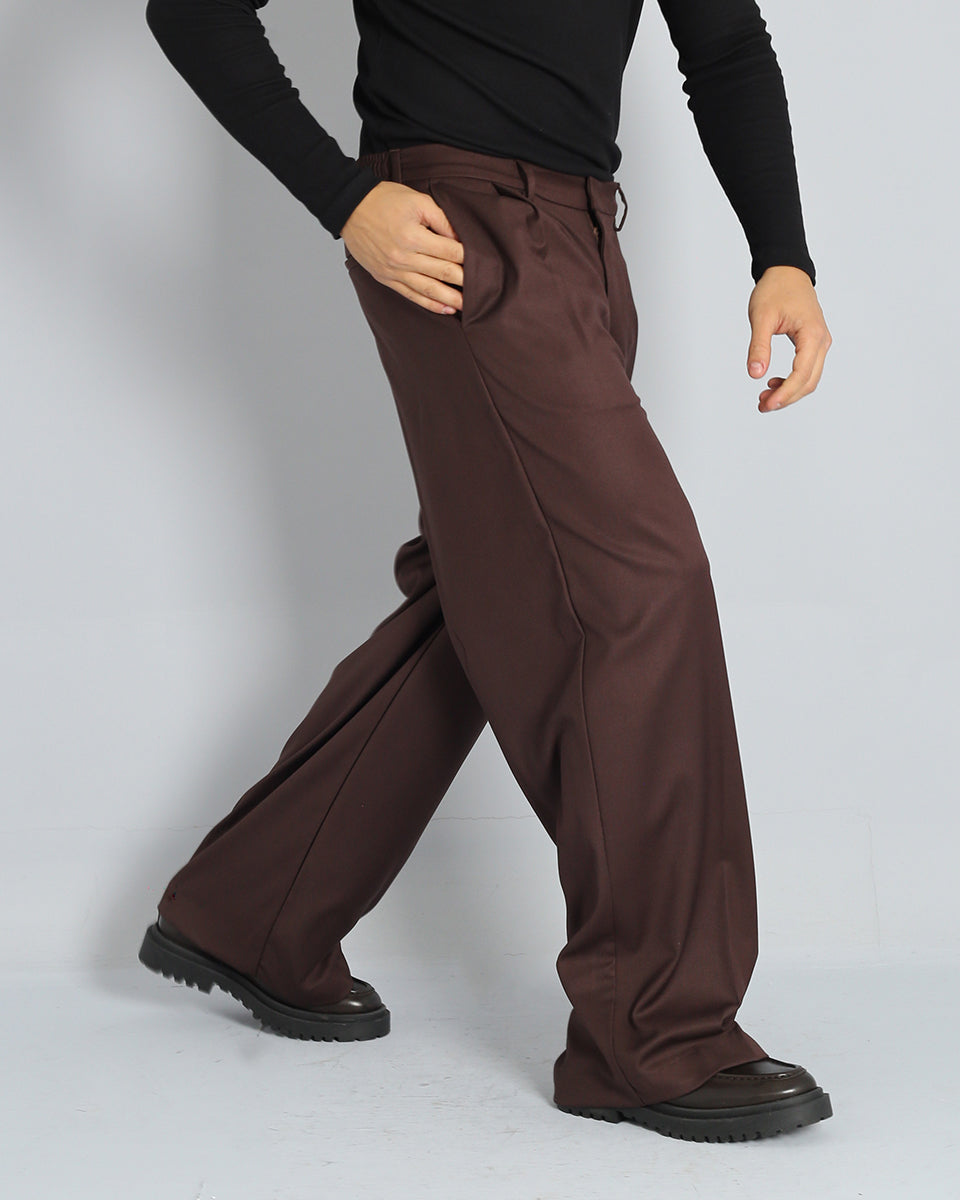 Pantalone Gamba Larga Moro