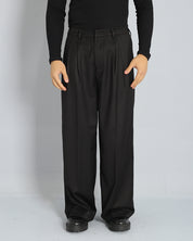 Pantalone Gamba Larga Nero